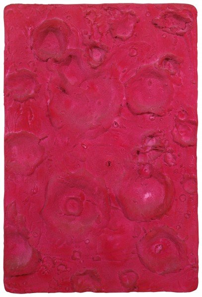 Pink Planetary Relief "Lune II" [Moon II]